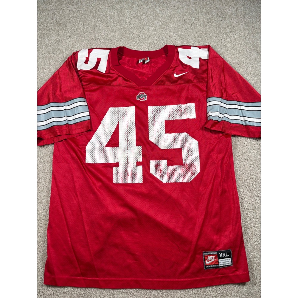 Vintage Nike Ohio State Buckeyes Jersey 45 Archie Griffin Red XXL Mens Football